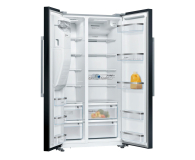 Lodówka Bosch KAD93ABEP Side by Side PerfectFit No Frost 178,7cm Czarna Dystrybutor Kostkarka 562L - 1224629 - zdjęcie 3